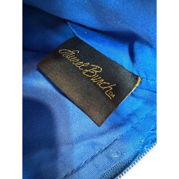 Laurel Burch Blue Cats Convertible Crossbody Bag Two Pocket - Picture 10 of 12